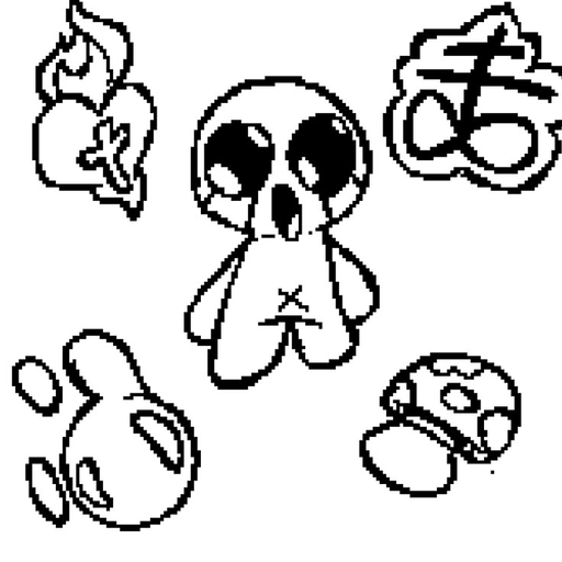 Arte dos mods de Isaac